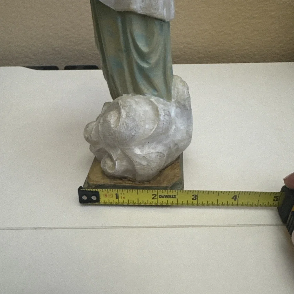 Vintage Fontanini Virgin Mary Figurine - The Ascension into Heaven 
